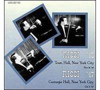 Ricci, Ruggiero - Town 1946 / Carnegie Hall Recital