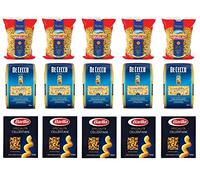 Riccioli Cellentani Cavatappi Barilla Divella De Cecco Lot de 15 pâtes courtes italiennes 500 g