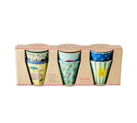 Rice - 6 Pcs Small Melamine Kids Cups - Funky Print