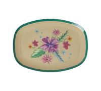 RICE Assiette en mélamine Rice 22 x 30cm Arda bloom