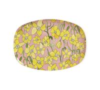 RICE Assiette en mélamine Rice 22 x 30cm Jonquille