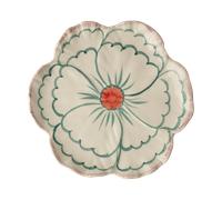 RICE Assiette Rice Flower Ø19.5 cm Pink border