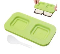 Rice Ball Mold - 3-way Sushi Making Rice Press Mold Triangle Square Round