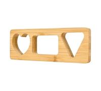 Rice Ball Mold, Sushi Making Tool, 11.81x3.94x0.98 inches, Non-Stick Wooden Molds, Easy Rice Shaper, Traditional Design, Ideal for Kitchen, Home Dining, School, Party, Camping, Picnic Snacks