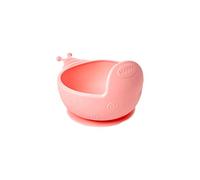 Rice Bol en silicone pour bébé avec ventouse - Rose