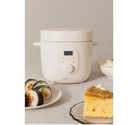 CREATE/RICE COOKER/Cuisseur à riz électrique 2L Blanc cassé/Programmable jusqu'à 24h, Prépare des plats à la vapeur, des ragoûts ou des soupes, Fonction maintien au chaud, 400W