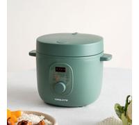 RICE COOKER STUDIO - Cuiseur à riz électrique multifonction avec panier vapeur - Vert sauge