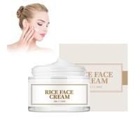 Rice Crème Visage Au Riz,Crème Hydratante Anti-Âge Crème Blanchissante Pour Le Visage Cream Anti-Âge De Riz Crème Blanchissante Au Riz Blanc À L'extrait Riz,Nourrit En Profondeur La Peau