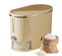 Rice Dispenser - 5kg Airtight with Measuring Cup Rice Storage 5kg Airtight