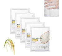Rice Dough Modeling Mask Rice Dough Moisturizer Facial Mask Rice Deep Nourishing Face Mask Instant Hydration Boost Face Mask for All Skin Types