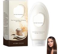 Rice Fermentation Essence Hair Cream, Rice Fermentation Activating Hair Cream, Rices Raw Fermentations Hairs Creams, Rices Essence Moisturizing Hairs Mask (1pcs)