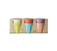 Lot de 6 gobelets en mélamine GLORY DAYS 250 ml rice multicolore TU