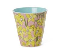 Rice Gobelet en mélamine motif fleurs Daffodils - Taille moyenne