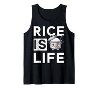 Rice is Life Aliments philippins Asiatique Amour Riz Débardeur