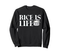 Rice is Life Aliments philippins drôle Pinoy Love Rice Philippines Sweatshirt