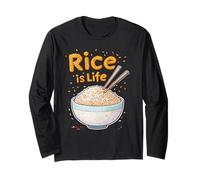 Rice Is Life - Amateur de riz Manche Longue