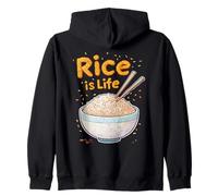 Rice Is Life - Amateur de riz Sweat à Capuche