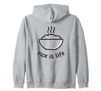 Rice Is Life - Amateur de riz Sweat à Capuche