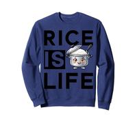 Rice is Life Philippin Food Philippines Asian Love Rice Funny Sweatshirt