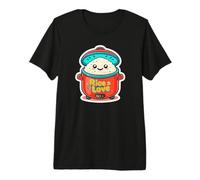 Rice is Love Kawaii Cuiseur à Riz Japonais hawaïen T-Shirt Haut de Gamme