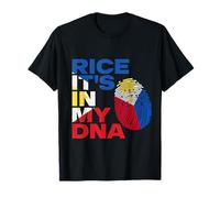 Rice It's in My DNA Drapeau philippin Fierté Nationale des Philippines T-Shirt