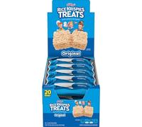 Rice Krispies Treats, Original Marshmallow, 1.3oz Snack Pack, 20 Packs/Box, Sold as 1 Box