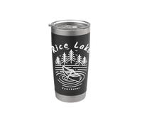 Rice Lake Vancouver Colombie-Britannique Gobelet isotherme en acier inoxydable double paroi