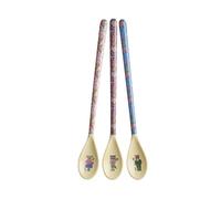 Rice Nathalie Lété Print Lot de 3 cuillères à latte en mélamine Multicolore
