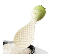 Rice Paddle, Grain Scoop, Cooking Tool, Eggshell Utensil, Spoon for Kitchen