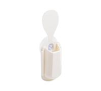 Rice Paddle Holder with Suction Cup - Sticky PVC Rice Cooker Spoon Rack | Sturdy ABS rice paddle holder with strong PVC suction cup. Heat-resistant, wear-resistant, and quick to install on cookers.