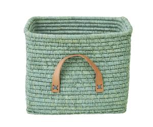 RICE Panier de rangement Rice raffia Mint