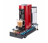 Rice rat Organisateur de tiroir pour dosettes de café Nespresso Vertuo, 30 dosettes, transparent