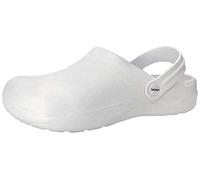 RICE Sabots et mules pour hommes, femmes et enfants, blanc, 40 EU