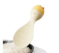 Rice Scooper - Eggshell Rice Paddle, Cute Non Stick Serving Tool Kitchen