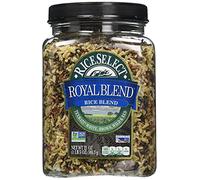 Rice Select Royal Blend Texmati White Brown Wild & Red Rice (4x21oz)