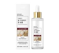 Rice Sérum pour le visage, 100 ml, lotion exfoliante au riz, sérum éclaircissant doux et hydratant, raffermit et unifie la couleur de la peau