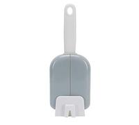 Rice Spoon with Storage Box | Particle Proof PP Scoop Keeps Sanitary & Hygienic | Automatic Open Close Rice Scoop for Kitchen/Countertop/Wall Hanging | Detachable Easy Wash (Green)