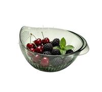 Rice Strainer Fine Holes Ergonomic Grip Kitchen Container Vegetables