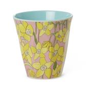 RICE Tasse en mélamine Rice medium Jonquille