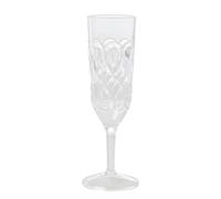 RICE Verre à champagne Rice acrylique Transparent