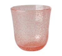 RICE Verre tumbler Rice Bubble Design acrylique 41 cl Peach