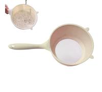 Rice Washing Bowl - 28.5x15x6.5cm Pp Rice Washing Basket Fine-Pore Multi-Functional Strainer | Colander For Draining Vegetables Fruits Grains Soy Milk Yogurt | Kitchen Sieve Drainer Spoon, Colander