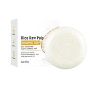 Rice Water Shampoo Bar,2 In 1 Shampoo and Conditioner Bar,Rice Water for Hair Growth,Dry Damaged Hair,Savon shampoing purifiant à la purée de riz