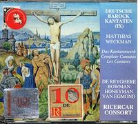 Ricercar Consort - Weckman : Deutsche Barock Kantaten (IX) - Das Kantatenwerk