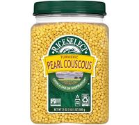 RiceSelect Pearl Couscous With Turmeric, 21 onces Jar