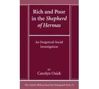 Rich And Poor In The Shepherd Of Hermas