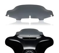 Rich Choices Pare-brise de moto fumé de 15,2 cm Écran pare-vent Déflecteur de vent Compatible avec Harley Davidson Touring Street Glide Electra Glide FLHT FLHTCU Ultra Classic Glide FLHX FLHTK Tri