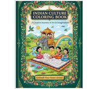 Rich Fox: Indian Culture Coloring Book: Kids Coloring Book With Learn, Grow And Fun Activity | Suitable For All Ages