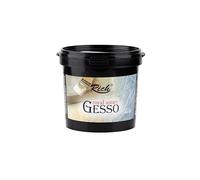Rich Gesso Apprêt 1000 g - À base d'eau - Hautement pigmentée - Pour peintures à l'huile et acryliques - Utilisation polyvalente sur bois, tissu et papier