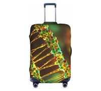 Rich&Rabbit DNA Chain Housse de protection de bagage de voyage lavable avec impression photo (45,7-81,3 cm), blanc, M